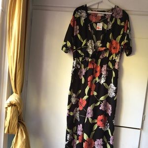 Flowy floral urban outfitters romper